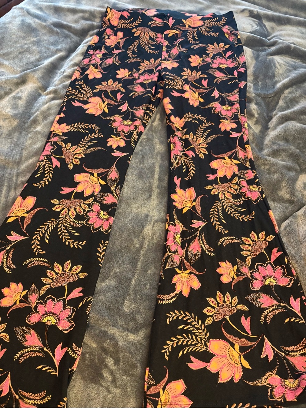 TORRID soft & comfy floral boot cut pants